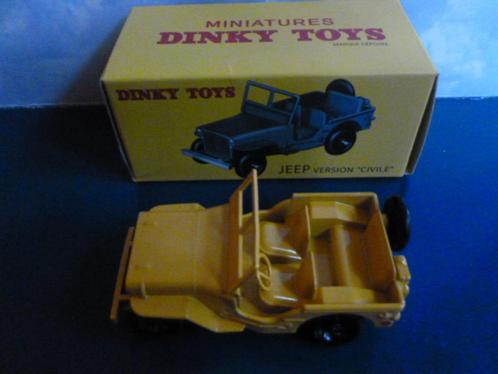 JEEP 4x4 WILLYS 1/43 Atlas DINKY Neuve + Boite, Hobby en Vrije tijd, Modelauto's | 1:43, Nieuw, Auto, Dinky Toys, Ophalen of Verzenden