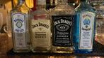 Lege flessen Jack Daniels gin Bombay wit en blauw etc gin, Ophalen, Zo goed als nieuw, Verpakking