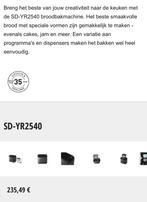 Panasonic broodbakmachine, Ophalen, Zo goed als nieuw