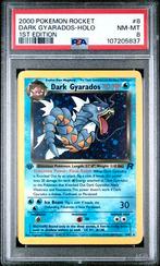8/82 dark gyarados 1st psa 8, Ophalen of Verzenden, Foil