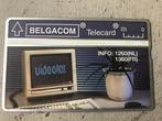 Telefoonkaart Belgacom Videotex, Verzamelen, Telefoonkaarten, Ophalen of Verzenden