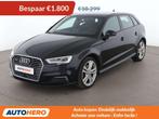 Audi A3 40 e-tron sport (bj 2020, automaat), Auto's, Lichtsensor, Gebruikt, Euro 6, Zwart