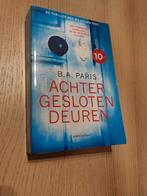 B.A. Paris - Achter gesloten deuren, Boeken, Ophalen of Verzenden, Gelezen, B.A. Paris