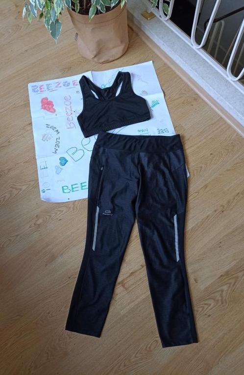 Kalenji sportlegging met gratis topje, mt S (36-38), Kleding | Dames, Sportkleding, Gedragen, Hardlopen of Fietsen, Maat 36 (S)