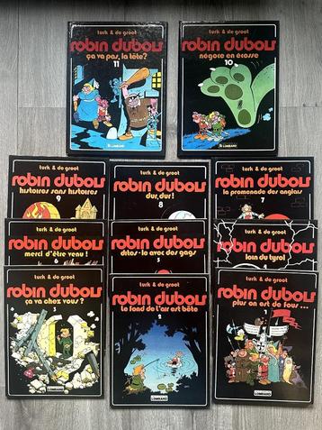 11 BDs de ROBIN DUBOIS (1 à 11) éditions 1979 à 1986 - 50€ beschikbaar voor biedingen