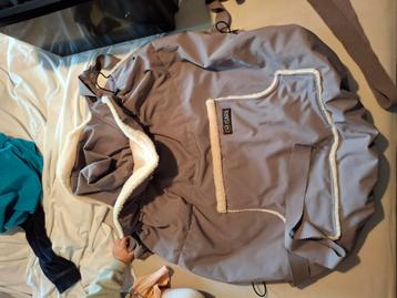 Isara Winter Clever draagcover - Frosted Almond Taupe beschikbaar voor biedingen