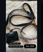 Mooi set halsband riem en poepzakje 10€, Ophalen of Verzenden, Gebruikt