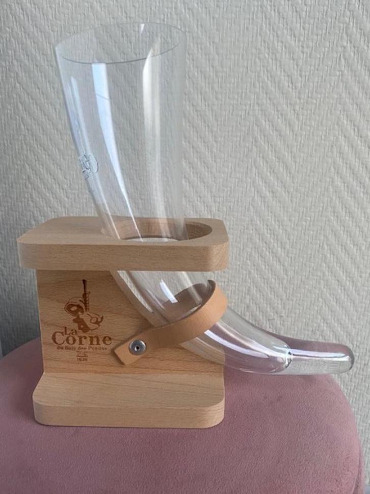 Bierglas La Corne, Verzamelen, Biermerken, Ophalen of Verzenden