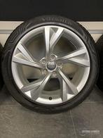 18” originele Audi A4 B8 B9 velgen + allseason banden 5x112, Autos : Pièces & Accessoires, Pneus & Jantes, Pneus et Jantes, 245 mm