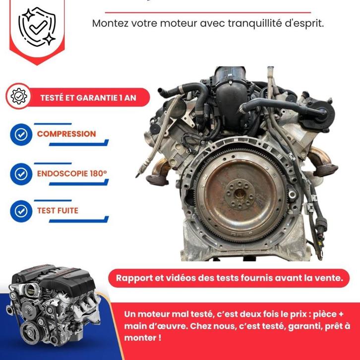 Mercedes e500 w211 cls 500 5.5 v8 complete motor, Auto-onderdelen, Motor en Toebehoren, Mercedes-Benz, Nieuw, Ophalen of Verzenden