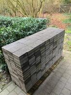 Klinkers Wit + Grijs, Tuin en Terras, Tegels en Klinkers, Ophalen, Gebruikt, Klinkers, 10 m² of meer