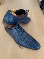 Geklede schoenen blauw croco maat 42, Comme neuf, Enlèvement ou Envoi
