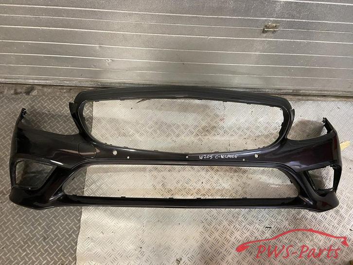 MERCEDES W205 C-KLASSE FACELIFT VOORBUMPER ORIGINEEL, Auto-onderdelen, Carrosserie, Bumper, Mercedes-Benz, Voor, Gebruikt, Ophalen of Verzenden