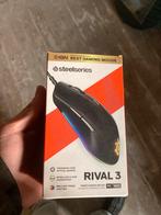 Steelseries rival 3 (nieuw), Computers en Software, Muizen, Rechtshandig, Muis, Gaming muis, Nieuw