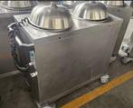 STAINLESS STEEL MOBILE DOUBLE PLATEN WARMER BOURGEA, Huis en Inrichting, Ophalen, Gebruikt, Inox, Overige typen