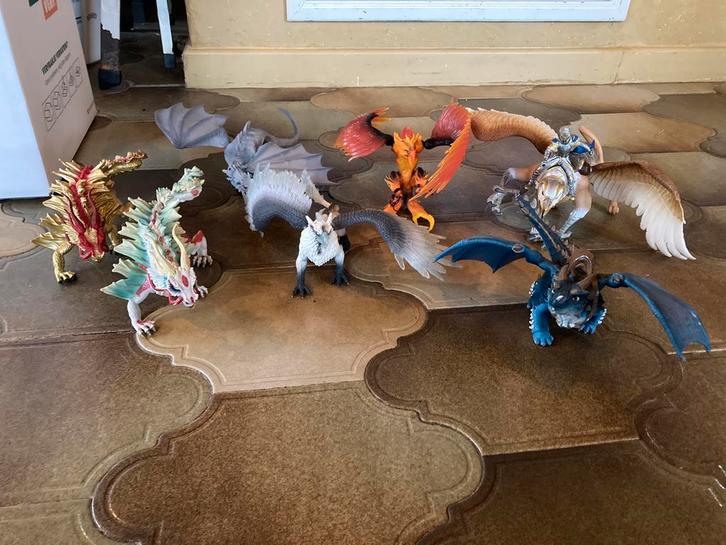 Schleich eldrador draken pakket (actiefiguren), Collections, Jouets, Comme neuf, Enlèvement ou Envoi