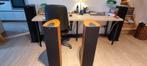 Kef IQ7 HiFi-luidsprekers in notelaar, Audio, Tv en Foto, Luidsprekerboxen, Ophalen, Zo goed als nieuw