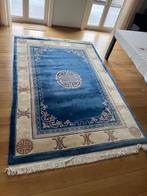 Blauw chinees tapijt 2m15 x 3m10, Bleu, 200 cm ou plus, 200 cm ou plus, Comme neuf