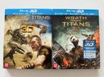 Blu-ray 3D + Blu-ray - Clash / Wrath Of The Titans, Enlèvement ou Envoi, Comme neuf, Science-Fiction et Fantasy