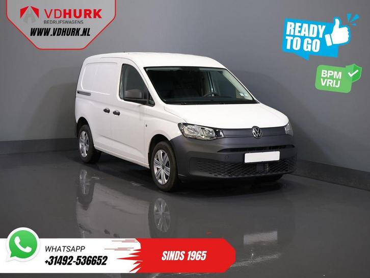 Volkswagen Caddy Cargo 1.5 TSI BENZINE BPM VRIJ! Cruise/ Air, Auto's, Bestelwagens en Lichte vracht, Bedrijf, ABS, Airconditioning