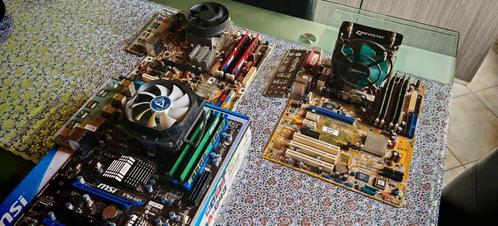 Lot de pièces pour PC, Computers en Software, Moederborden, Gebruikt, Overige typen, DDR2, Ophalen of Verzenden