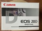 CANON EOS 20D ongebruikt, als nieuw, Audio, Tv en Foto, Videocamera's Digitaal, Ophalen of Verzenden, Canon