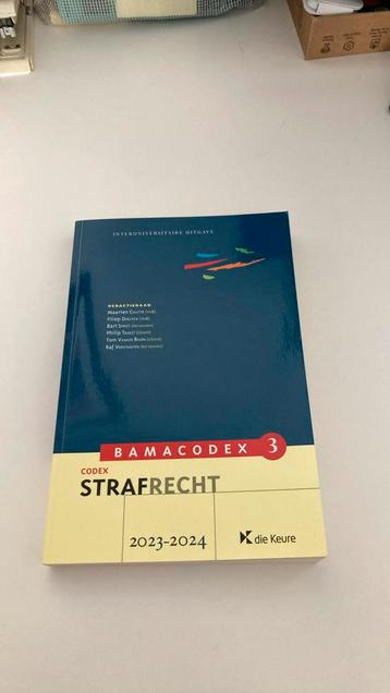 Strafrecht Bamacodex beschikbaar voor biedingen
