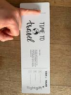 Cadeaubon vliegtickets twv 250€, Tickets en Kaartjes, Cadeaubon