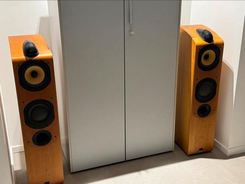 B&W 704 cherry wood, Audio, Tv en Foto, Luidsprekerboxen, Gebruikt, Ophalen