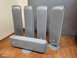 B & W VM speakerset + floorstands, TV, Hi-fi & Vidéo, Ensembles home-cinéma, Comme neuf, Autres lecteurs, Système 5.1, 70 watts ou plus