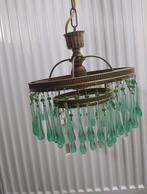 Mooie groene kroonluchter/ luster, Ophalen