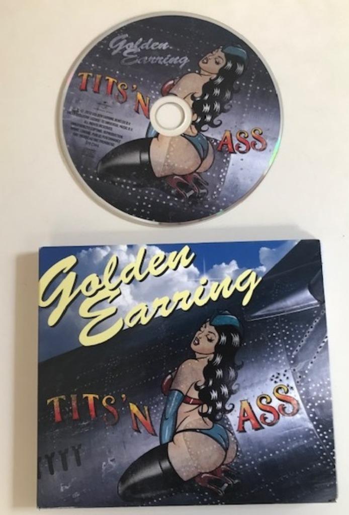 CD GOLDEN EARRING - TITS 'N ASS ROCK NEDERPOP, Cd's en Dvd's, Cd's | Pop, Gebruikt, 2000 tot heden, Ophalen of Verzenden