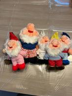 6 KABOUTERS PLUCHEN POPPEN  6STUKS, Verzenden, Nieuw, Overige typen