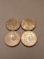4 munten van 50 cent van Spanje zie beschrijving, Ophalen of Verzenden, Spanje, Overige waardes, Setje