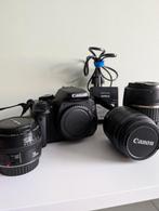 Canon EOS 600D met 3 lenzen - complete set, Audio, Tv en Foto, Ophalen, Gebruikt, Canon