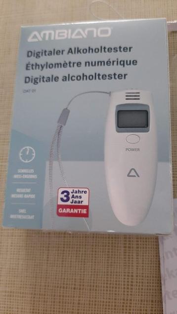 Digitale alcoholtester Nieuw beschikbaar voor biedingen