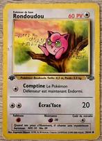 Pokémon kaart Rondoudou (first edition), Ophalen of Verzenden, Zo goed als nieuw, Losse kaart