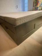 Ikea bed met 4 lades zonder matras, Huis en Inrichting, Slaapkamer | Matrassen en Bedbodems, Ophalen, Gebruikt, 140 cm, Twijfelaar