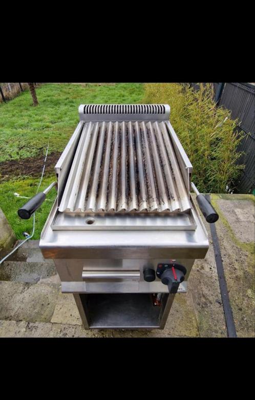 Grill Bertos, pierre de lave, Zakelijke goederen, Horeca | Keukenapparatuur, Fornuis, Frituur en Grillen, Gebruikt, Ophalen