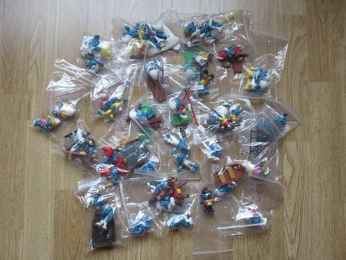 supersmurfen smurf schleich onderdelen, Verzamelen, Smurfen, Gebruikt, Poppetje, Figuurtje of Knuffel, Verschillende Smurfen, Ophalen of Verzenden