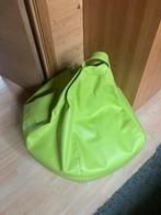 Pouf en simili cuir, Ophalen, Gebruikt, Groen, Zitzak