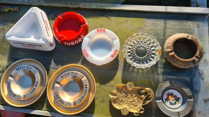 Ensemble de cendriers anciens, Collections, Articles de fumeurs, Briquets & Boîtes d'allumettes, Enlèvement ou Envoi