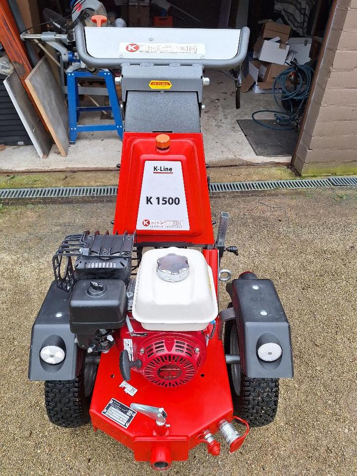 Kersten K1500 werktuigdrager, Tuin en Terras, Veegmachines, Zo goed als nieuw, Ophalen