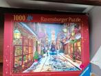 Puzzle Noël Ravens berger 1000 pièces, Ophalen of Verzenden, 500 t/m 1500 stukjes, Zo goed als nieuw, Legpuzzel