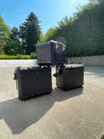 Zwarte aluminium topkoffer + koffers + binnentassen + Vario, Motoren, Ophalen of Verzenden, Nieuw