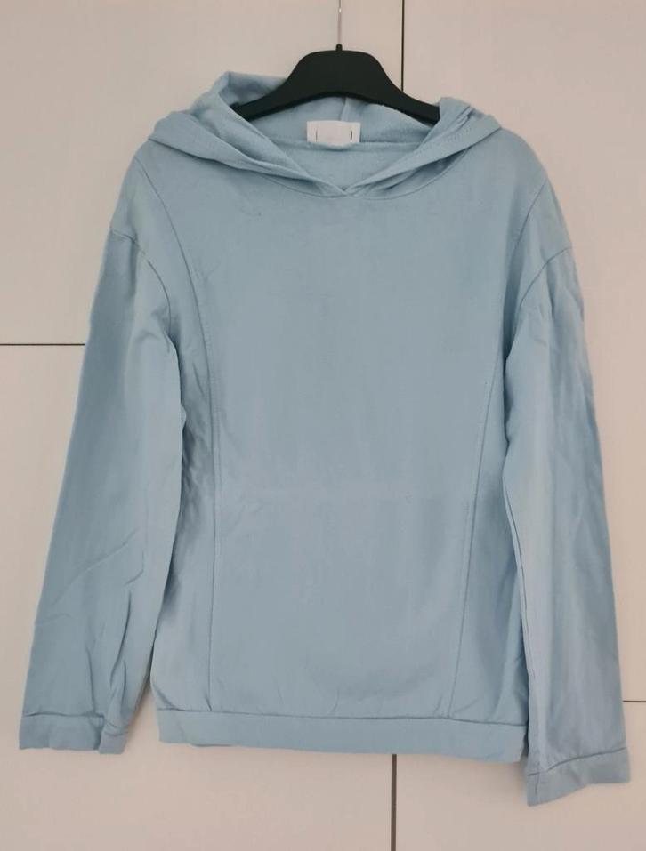 Dunne blauwe hoodie Trendyol Kids maat 11-12 jaar, Kinderen en Baby's, Kinderkleding | Maat 146, Gebruikt, Meisje, Trui of Vest