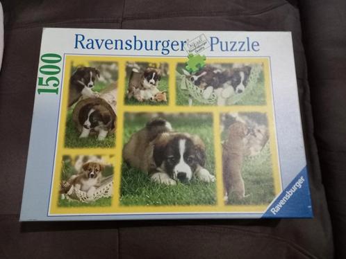 Puzzle Ravensburger 1500 pièces - Vivres des chiens, Hobby & Loisirs créatifs, Sport cérébral & Puzzles, Comme neuf, Puzzle, 500 à 1500 pièces