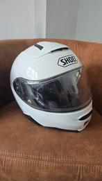 SHOEI Neotec II Wit met sena 50S intercom, Motoren, Ophalen, Systeemhelm, XL, Shoei