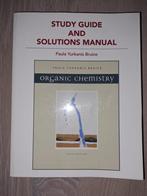 Organic Chemistry - Study Guide And Solutions Manual, Paula Yurkanis Bruice, Comme neuf, Enlèvement ou Envoi, Enseignement supérieur