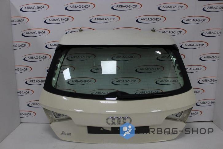 Audi A3 8V Achterklep Kofferklep Sportback wit LY9K, Auto-onderdelen, Carrosserie, Achterklep, Audi, Achter, Gebruikt, Ophalen of Verzenden